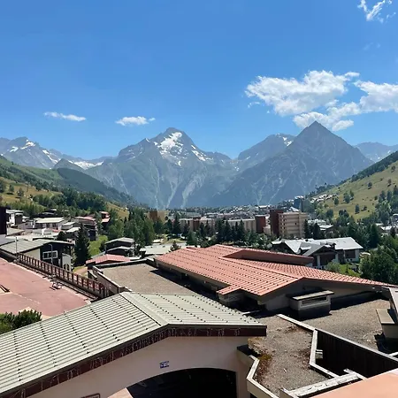 Au Pied Des Pistes Avec Superbe Vue アパート *