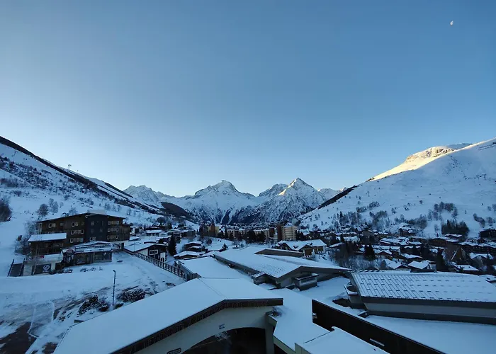 Au Pied Des Pistes Avec Superbe Vue Appartamento Les Deux Alpes